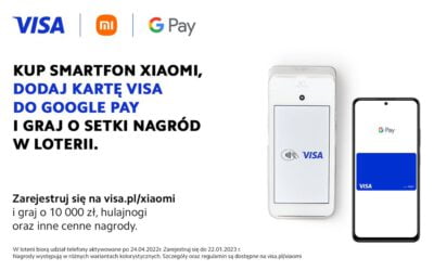 Nowa Loteria Visa, Xiaomi i Google Pay